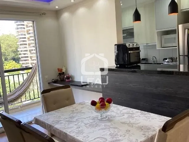 Apartamento com 46m² 1 quarto e 1 banheiro, à venda, no bairro Portal do Morumbi em São Paulo