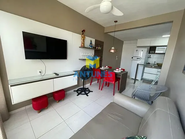 Apartamento com 35m² 1 quarto e 1 banheiro, à venda, no bairro Muro Alto em Ipojuca