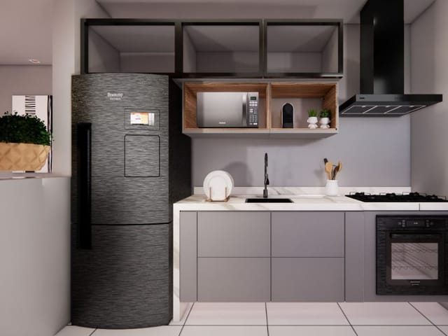 Apartamento 2 quartos e 1 banheiro, à venda, no bairro Vila Sao Joao em Cabedelo