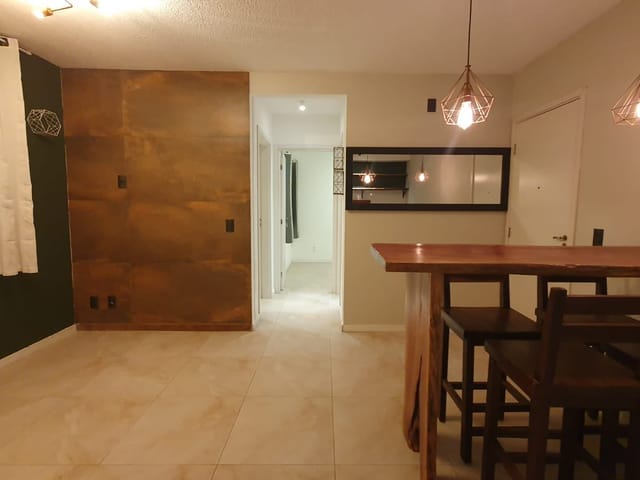Apartamento 2 quartos e 1 banheiro, para alugar, no bairro Bom Viver em Biguaçu