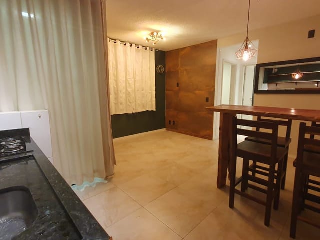 Apartamento 2 quartos e 1 banheiro, para alugar, no bairro Bom Viver em Biguaçu