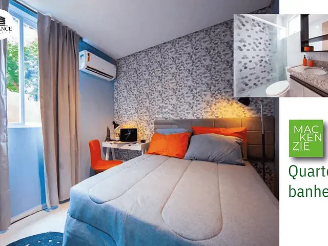 Apartamento 1 quarto e 1 banheiro, à venda, no bairro Uruguai em Teresina