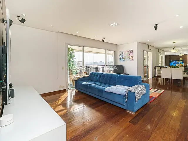 Apartamento com 178m² 3 quartos e 4 banheiros, à venda, no bairro Brooklin em São Paulo