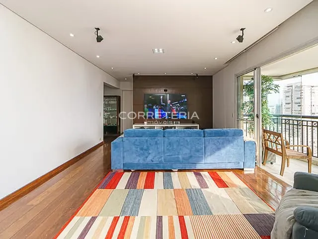 Apartamento com 178m² 3 quartos e 4 banheiros, à venda, no bairro Brooklin em São Paulo