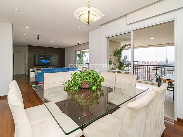 Apartamento com 178m² 3 quartos e 4 banheiros, à venda, no bairro Brooklin em São Paulo