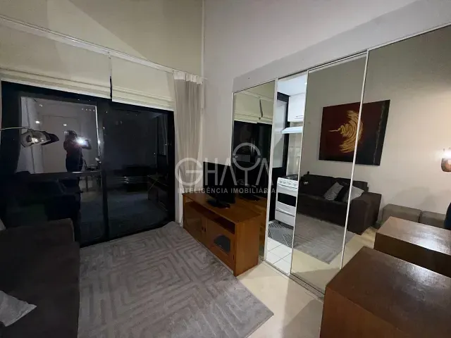 Apartamento 1 quarto e 2 banheiros, para alugar, no bairro Moema em São Paulo