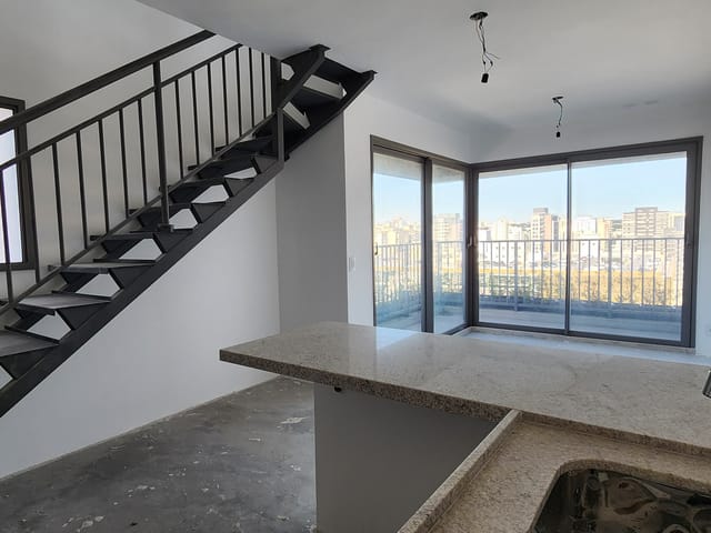 Apartamento 1 quarto e 2 banheiros, à venda, no bairro Indianópolis em São Paulo