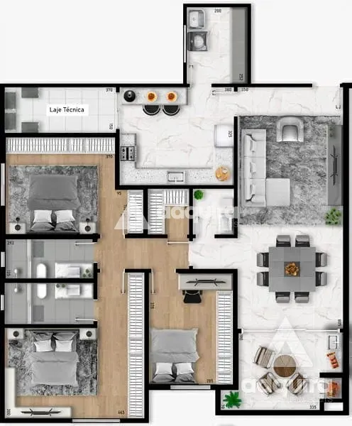 Apartamento, 3 quartos, 135 m² - Foto 5