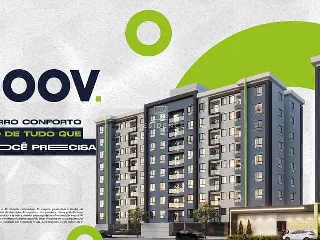 Apartamento 2 quartos e 1 banheiro, à venda, no bairro Conforto em Volta Redonda
