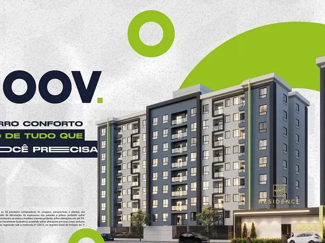 Apartamento 2 quartos e 1 banheiro, à venda, no bairro Conforto em Volta Redonda