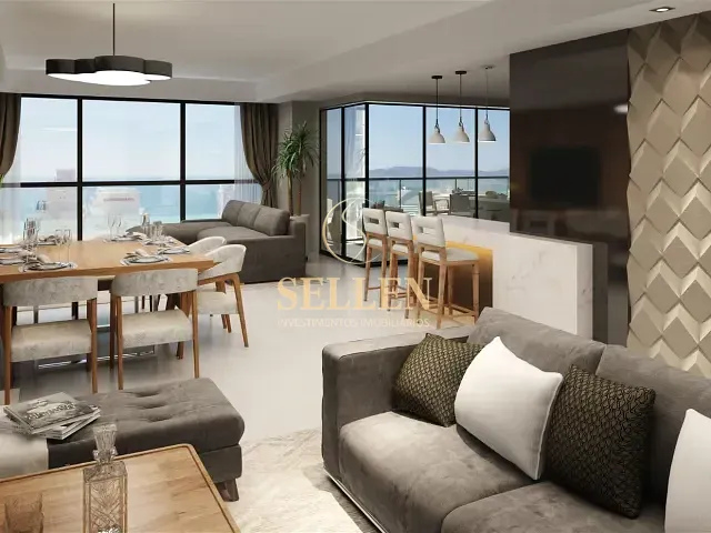 Apartamento 4 quartos e 5 banheiros, à venda, no bairro Meia Praia em Itapema