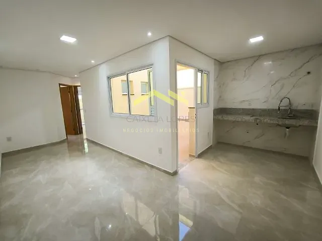 Apartamento com 50m² 2 quartos e 1 banheiro, à venda, no bairro Jardim Santo Antônio em Santo André