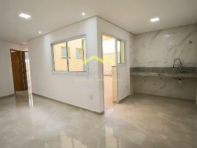 Apartamento com 50m² 2 quartos e 1 banheiro, à venda, no bairro Jardim Santo Antônio em Santo André