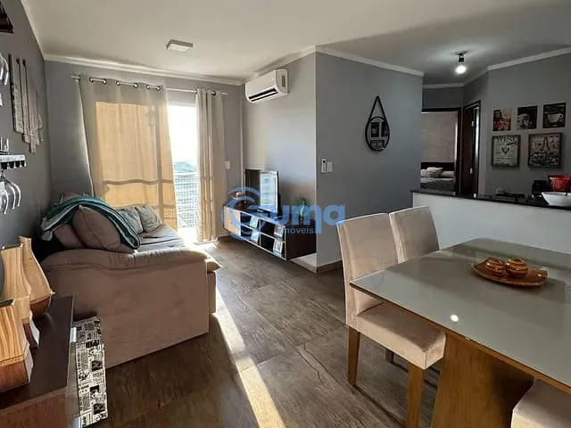 Apartamento com 72m² 2 quartos e 1 banheiro, à venda, no bairro Bairro do Uberaba em Bragança Paulista