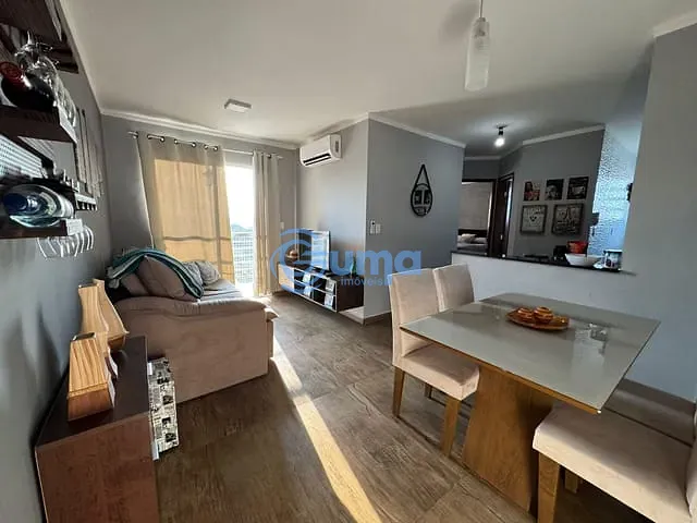 Apartamento com 72m² 2 quartos e 1 banheiro, à venda, no bairro Bairro do Uberaba em Bragança Paulista