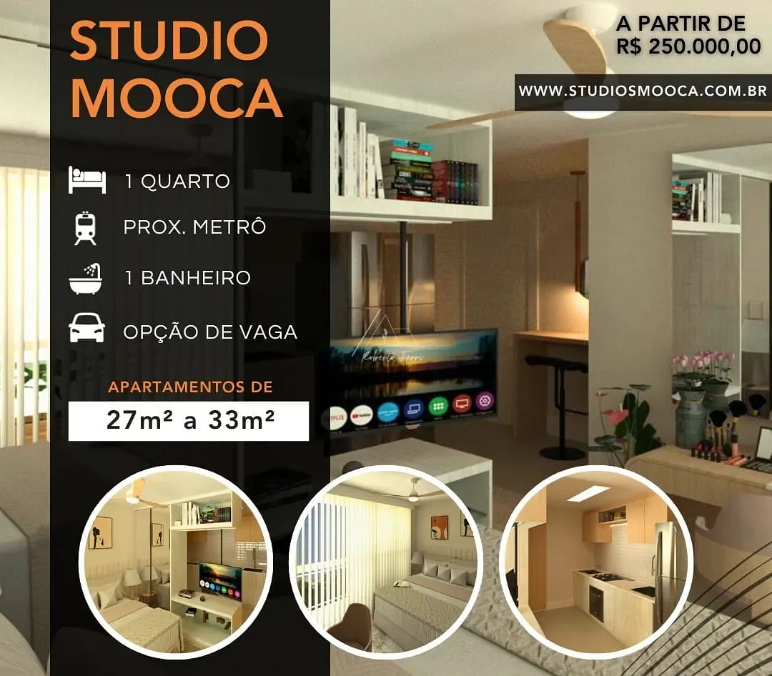 Apartamento, 1 quarto, 27 m² - Foto 2