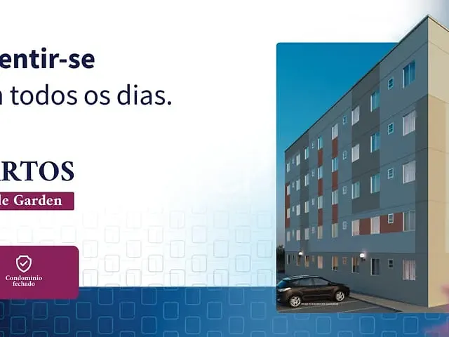 Apartamento 2 quartos e 1 banheiro, à venda, no bairro Areal em Pelotas