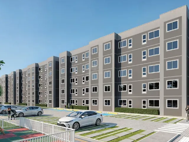 Apartamento 2 quartos e 1 banheiro, à venda, no bairro Itambé em Caucaia
