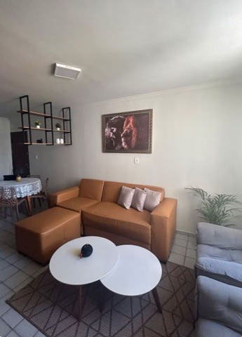 Apartamento com 60m² 2 quartos e 1 banheiro, para alugar, no bairro Cruz das Almas em Maceió
