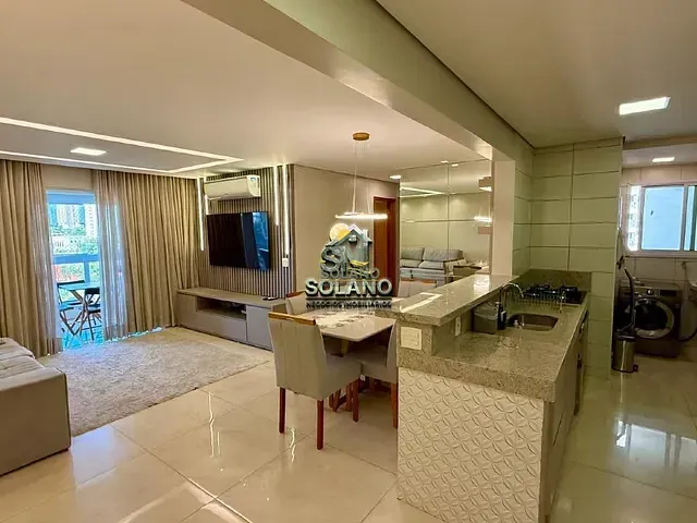 Apartamento com 94m² 3 quartos e 2 banheiros, à venda, no bairro Jardim Atlântico em Goiânia