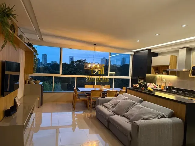 Apartamento com 106m² 3 quartos e 4 banheiros, à venda, no bairro Jardim Atlântico em Goiânia