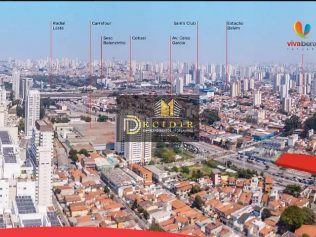 Apartamento com 25m² 1 quarto e 1 banheiro, à venda, no bairro Tatuapé em São Paulo