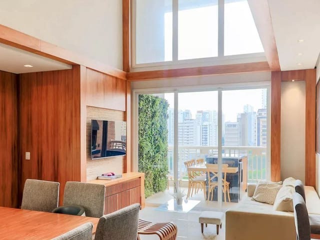 Apartamento 3 quartos e 3 banheiros, à venda, no bairro Brooklin em São Paulo