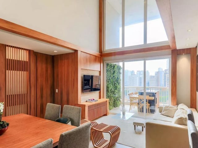 Apartamento 3 quartos e 3 banheiros, à venda, no bairro Brooklin em São Paulo