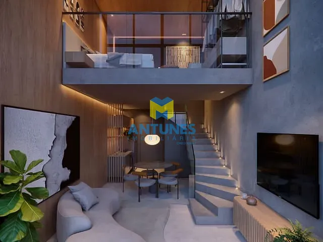 Loft com 44m² 1 quarto e 2 banheiros, à venda, no bairro Boa Viagem em Recife
