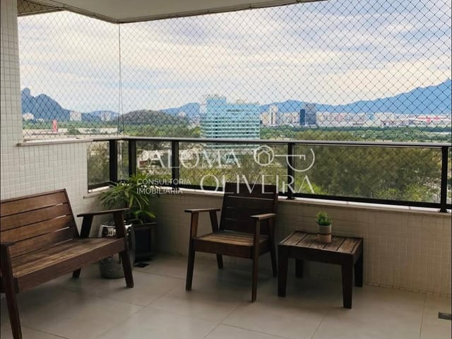 Apartamento 3 quartos e 2 banheiros, para alugar, no bairro Barra da Tijuca em Rio de Janeiro