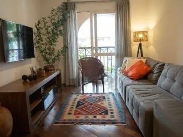 Apartamento com 96m² 3 quartos e 2 banheiros, à venda, no bairro Vila Bastos em Santo André
