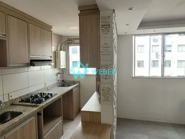 Apartamento com 51m² 2 quartos e 1 banheiro, para alugar, no bairro Operário em Novo Hamburgo