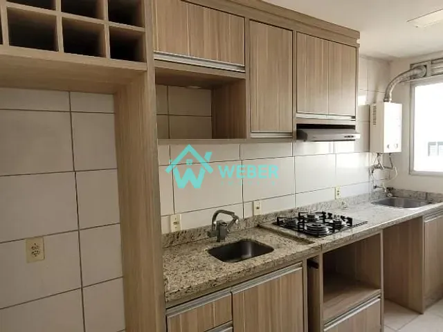 Apartamento com 51m² 2 quartos e 1 banheiro, para alugar, no bairro Operário em Novo Hamburgo
