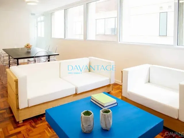 Apartamento com 126m² 2 quartos e 3 banheiros, à venda, no bairro Jardim Paulista em São Paulo