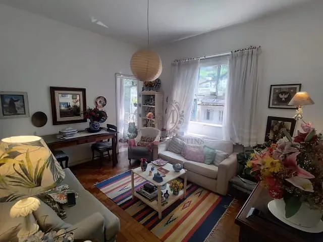 Apartamento com 88m² 3 quartos e 2 banheiros, à venda, no bairro Humaitá em Rio de Janeiro