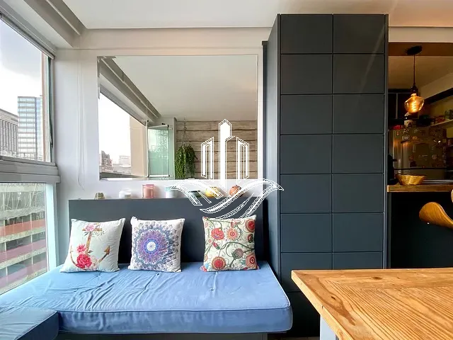Apartamento 2 quartos e 2 banheiros, à venda, no bairro Brooklin em São Paulo