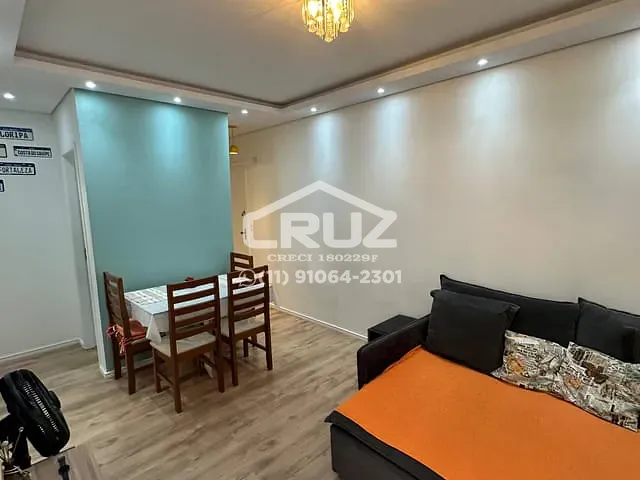 Apartamento com 52m² 2 quartos e 1 banheiro, à venda, no bairro Região Central em Caieiras