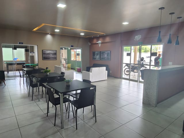 Foto do Apartamento - Apartamento para locação no Laguna contendo 1 quarto , sala , banheiro , varanda condomínio com piscina, churrasqueira total infraestrutura . | Proced Imóveis