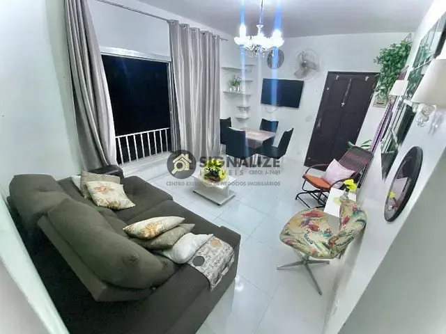 Apartamento com 90m² 3 quartos e 2 banheiros, à venda, no bairro Vila Nova em Cabo Frio