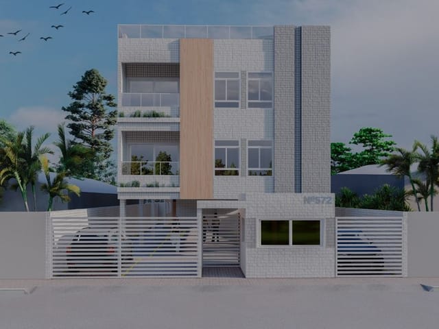 Apartamento 2 quartos e 1 banheiro, à venda, no bairro Estados em João Pessoa