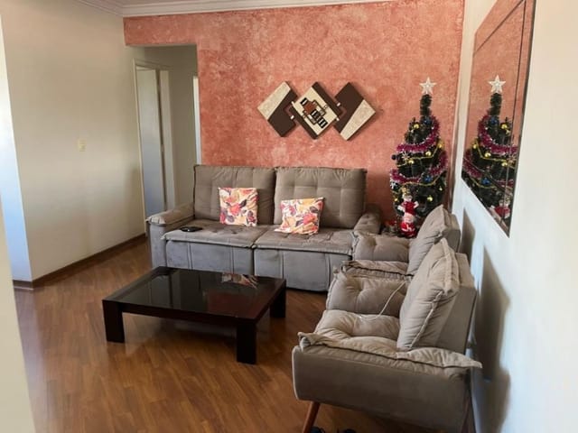 Apartamento com 80m² 3 quartos e 2 banheiros, à venda, no bairro Vila Assunção em Santo André