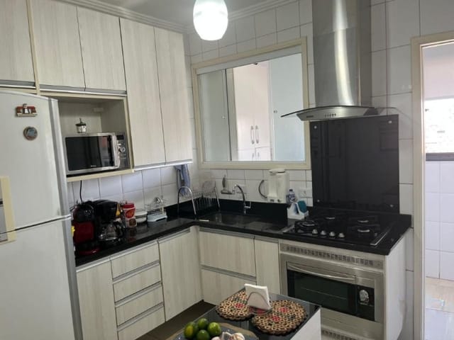 Apartamento com 80m² 3 quartos e 2 banheiros, à venda, no bairro Vila Assunção em Santo André