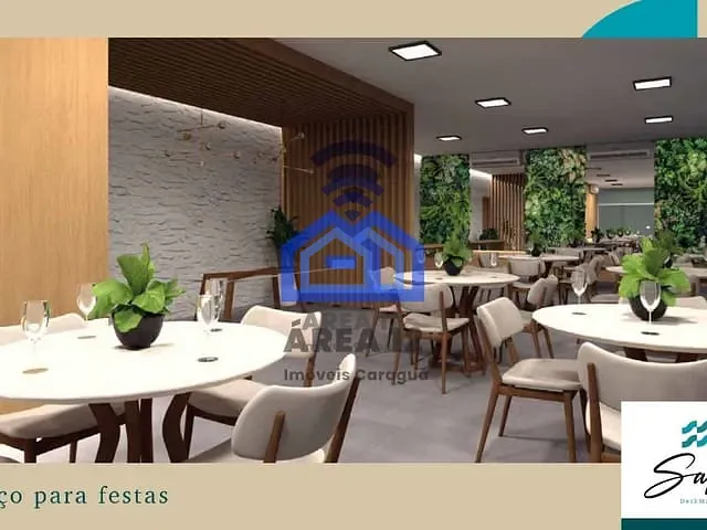 Apartamento com 100m² 3 quartos e 2 banheiros, à venda, no bairro Jardim Britânia em Caraguatatuba