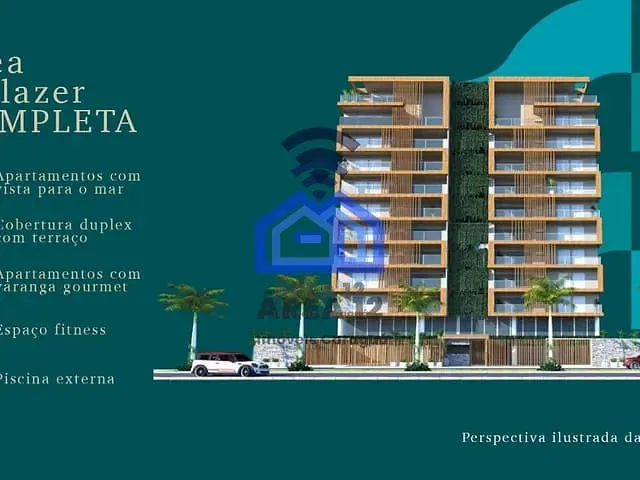 Apartamento com 100m² 3 quartos e 2 banheiros, à venda, no bairro Jardim Britânia em Caraguatatuba