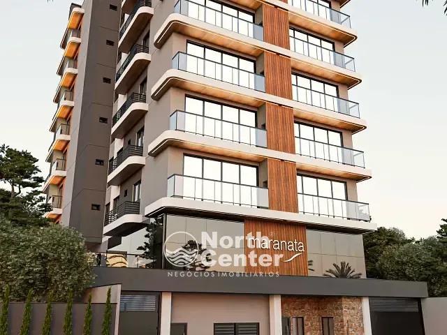 Apartamento com 115m² 3 quartos e 2 banheiros, à venda, no bairro Salinas em Balneário Barra do Sul
