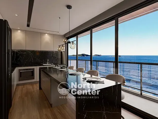 Apartamento com 115m² 3 quartos e 2 banheiros, à venda, no bairro Salinas em Balneário Barra do Sul