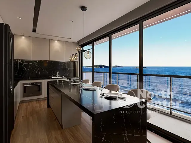 Apartamento com 115m² 3 quartos e 2 banheiros, à venda, no bairro Salinas em Balneário Barra do Sul