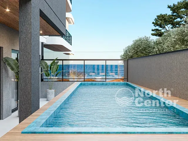 Apartamento com 115m² 3 quartos e 2 banheiros, à venda, no bairro Salinas em Balneário Barra do Sul