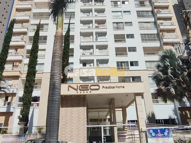Apartamento com 66m² 2 quartos e 2 banheiros, para alugar, no bairro Setor Bueno em Goiânia