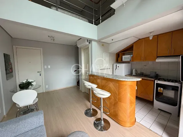 Apartamento 1 quarto e 2 banheiros, para alugar, no bairro Moema em São Paulo